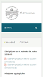Mobile Screenshot of chrustova.eu